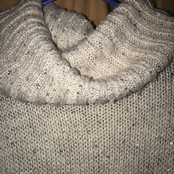 Sequin crowl neck sweater - Picture 4 of 4